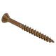Titan 10g x 50mm Weather Force Wide Head Decking Screws - Pack of 1000 - Galvanised - Corrosion Resistant