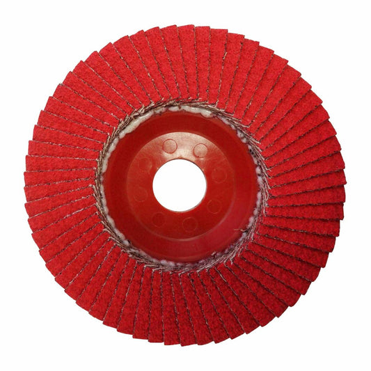 Josco Ceramic Flap Disc 127mm 40G Aggressive Stock Removal - Auzzistore