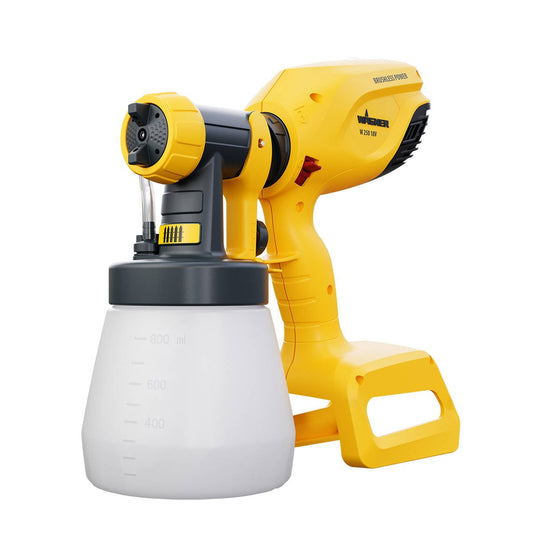 Wagner 18V W250 Easy Spray Cordless Sprayer - 800ml - Yellow & Black - HVLP Technology - Auzzistore