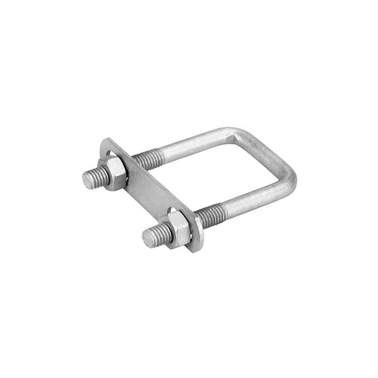 Pinnacle Galvanised U Bolt - M6 - 52 x 26mm - Square - Corrosion Resistant - Auzzistore