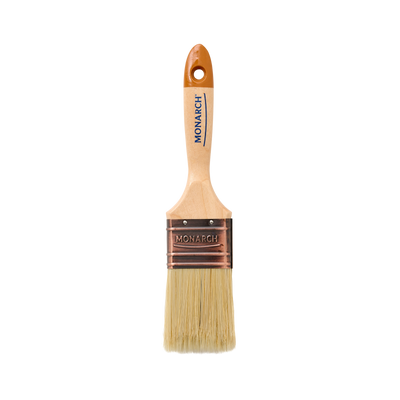 Monarch Woodcare Paint Brush - 50mm - Hog Bristle/Synthetic - No Brush Marks