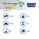 Dulux Survey Marker 350g Red - High-Visibility Outdoor Spray