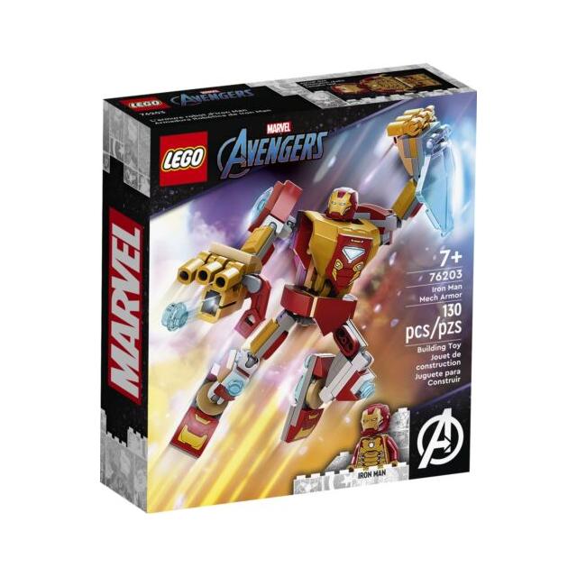 LEGO 76203 - Iron Man Mech Armor, Marvel Super Heroes Avengers