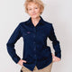 Green Hip Long Sleeve Shirt - Size 18 - Navy Blue - UPF 50+ Sun Protection