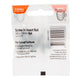 Taskmaster Screw-In Insert Nut - M6 x 13mm - Metal - Curved Surfaces
