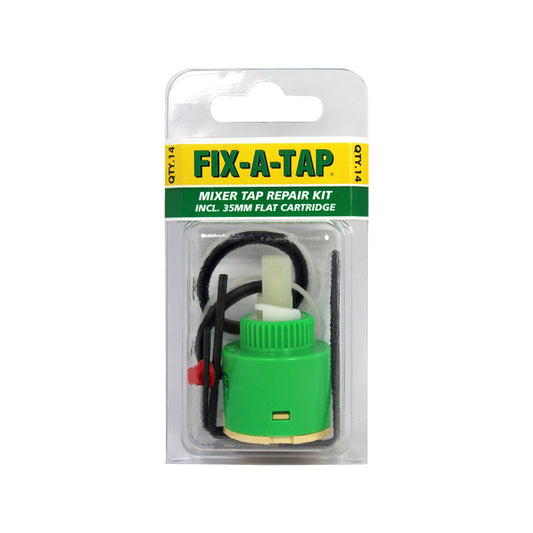 Fix a Tap 35mm Mixer Tap Repair Kit - 35mm Flat Mixer Cartridge - Green – view 2 - Auzzistore