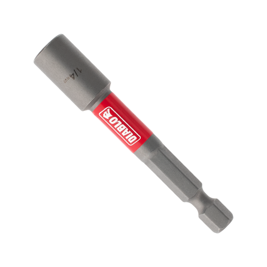 Diablo Magnetic Nut Setter - 1/4" - 65mm - Durable & Impact Resistant – view 2 - Auzzistore