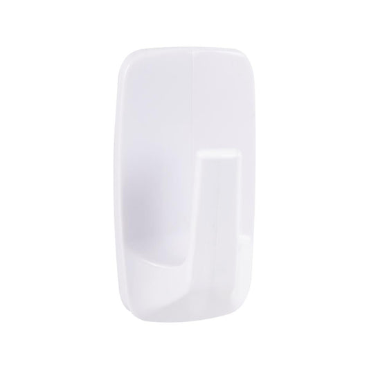 Naleon White Self Adhesive Hook 2 Pack - 40mm x 80mm - Strong Holding Power - Auzzistore