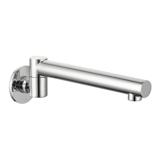 Mondella Swivel Bath Spout - Chrome - 215mm Reach - Swivel Design