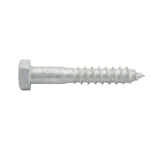 Zenith Hot Dip Galvanised Hex Head Coach Screws 12 Pack M12 x 75mm – view 2 - Auzzistore