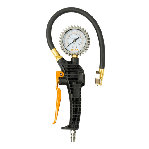 Jflex Analogue Tyre Inflator - 3-in-1 Tool - 170mm x 395mm - Durable Nylon - Auzzistore