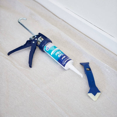 Monarch 3 in 1 Caulking Tool - Plastic/Metal - Smooth Finish - Blue