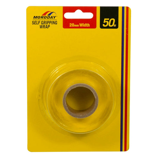 Moroday Bundling Wrap - 20mm x 50m - Clear - Non-Adhesive - Auzzistore