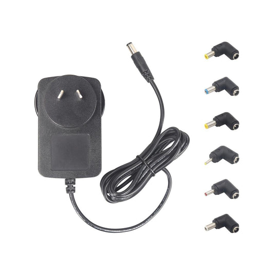 Antsig 5V 2.5A Power Supply with Plug Adaptors - Multiple Connectors - Lightweight