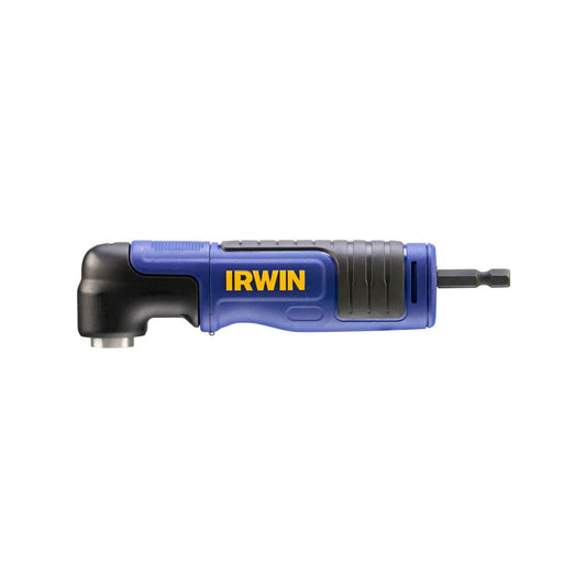 Irwin 2 in 1 Right Angle Drill Attachment - 98mm x 48mm x 234mm - Yellow - Versatile for Tight Spaces – view 2