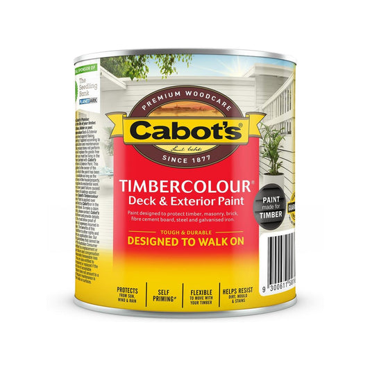 Cabot S Timbercolour Deck Paint 500ml Water Based UV Protection