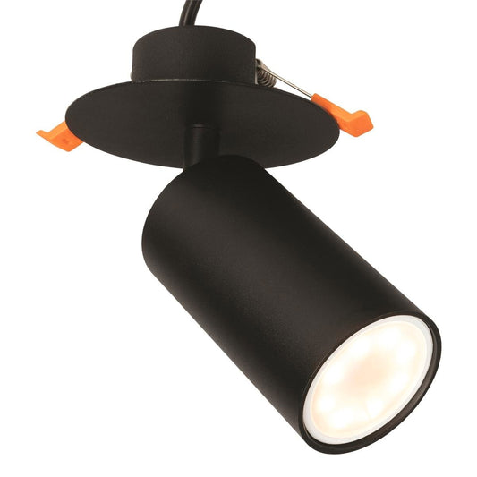 Brilliant Lighting Jez Spotlight - 70-90mm - Aluminium - Plug In