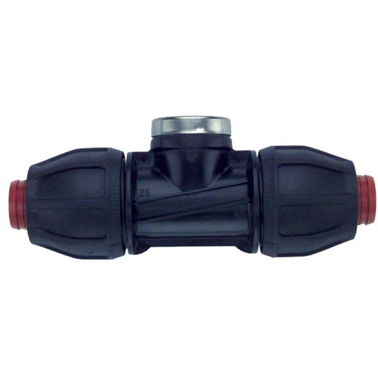 Philmac Rural Tee - 3/4 x 3/4 x 3/4 Polypropylene - Durable Connection - Auzzistore