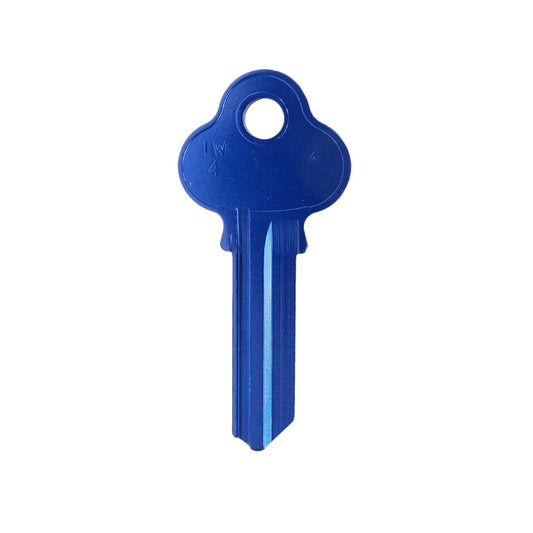 EHI Blank Key - 50mm - Aluminium - Blue – view 2 - Auzzistore