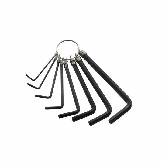 Craftright Metric Hex Key Set 1.5-6mm Chrome Vanadium Steel Durable
