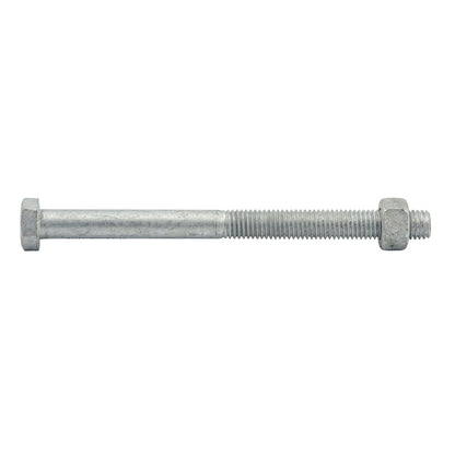 Zenith Hot Dip Galvanised Hex Head Bolts M12 x 150mm 12 Pack