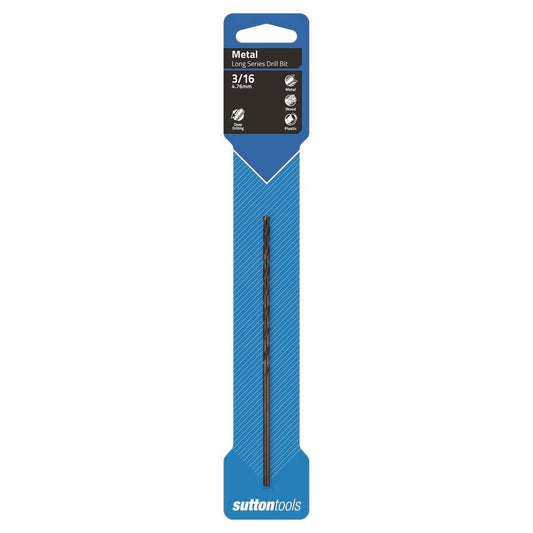Sutton Tools 3 16 Long Series Jobber Drill Bit M2 HSS Fast Chip Removal - Auzzistore