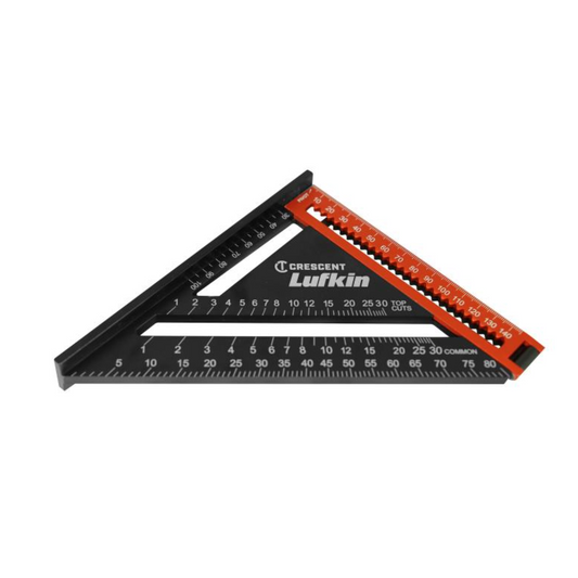Crescent Lufkin 150mm 6" Extendable Speed Square - Aluminium - Lightweight - Auzzistore