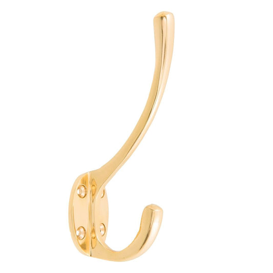 Zenith Robe Hook - 135mm - Solid Brass - Durable - Elegant Design - Auzzistore