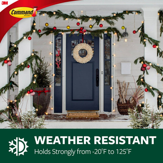 Command Medium Clear Outdoor Window Hook Value Pack - 5 Hooks - Clear - Damage-Free Hanging – view 2