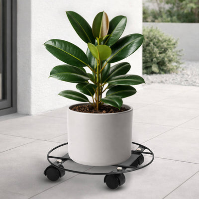 Eden Pot Plant Trolley - 30cm - Metal - Heavy Duty