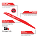 Diablo Reciprocating Saw Blades - 12" - Bi-Metal - 5 Pack - General Purpose