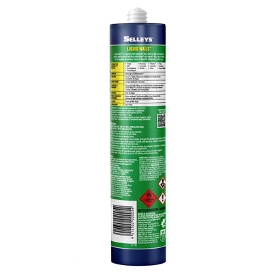 Selleys Liquid Nails 320g Construction Adhesive 6 Pack - High Strength - Flexible - All Weather