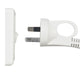 Arlec 5m White Ring Pull Extension Lead - PVC - Safe - Convenient