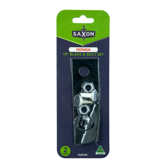 Saxon Honda Rover Blade Bolt Set - 2 Pack - 19”-21” Mower Replacement Blades - Auzzistore