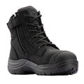Bata Industrials Women’s Black Luna Side Zip Safety Boot US Size 7 - Durable - Comfortable - Easy Access