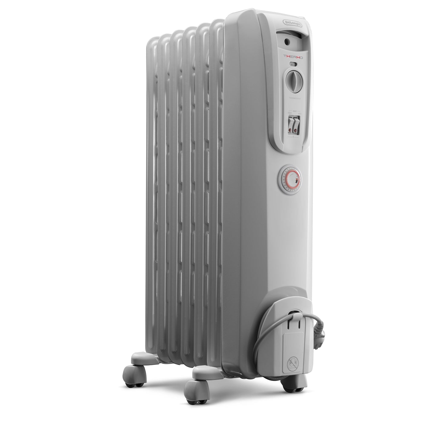 DE LONGHI OIL COLUMN HEATER 1500W WITH TIMER