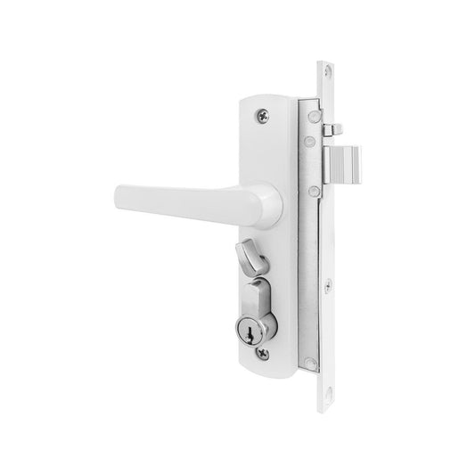 Rolltrak Hinged Screen Door Lock - 50mm - Alloy - Keyed - Auzzistore