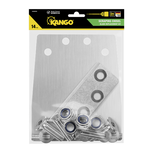 Kango SDS Max Scraping Chisel Replacement Kit - 152mm x 635mm - Forged Steel - Auzzistore