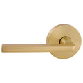 Gainsborough Avant Alba Satin Brass Passage Lever Set - 145mm x 64mm - QuickFix Installation