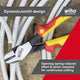 Wiha 200mm VDE 1000V Industrial Electric Diagonal Pliers - Multi