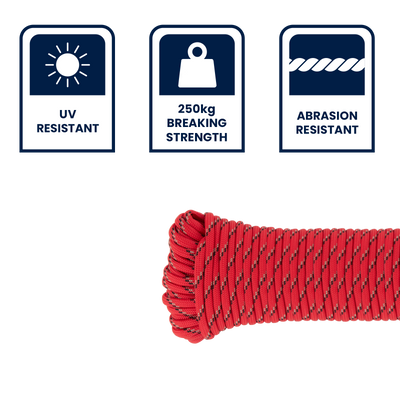 Grunt Para Cord 3mm x 15m PP Multifilament Strong Utility Rope