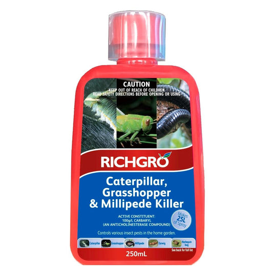 Richgro Caterpillar Grasshopper Killer - 250ml - Liquid - Economical Use - Auzzistore