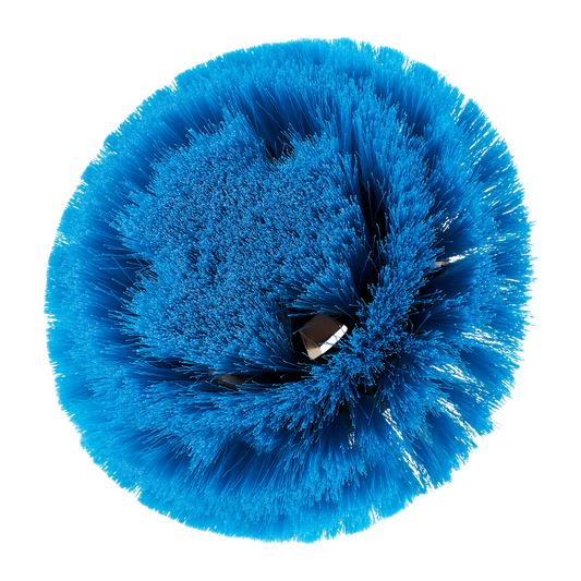 Ryobi 150mm Round Soft Bristle Brush - Light-Duty Cleaning Tool - Auzzistore