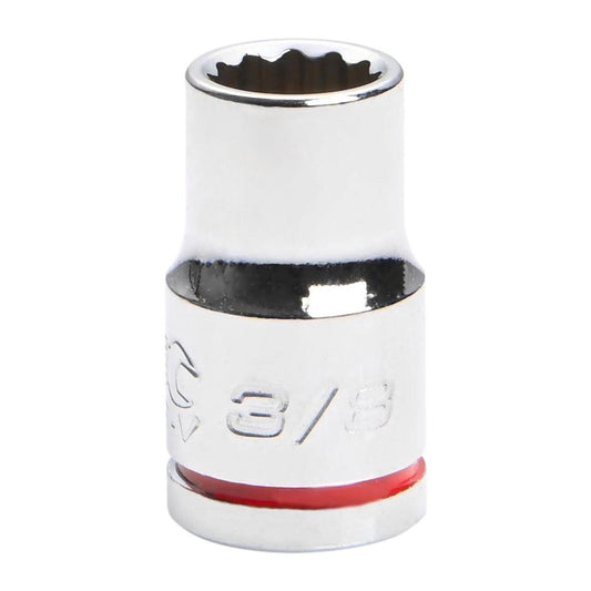 Kincrome 3/8 Drive Socket - Chrome Vanadium Steel - 12 Point - Durable - Auzzistore