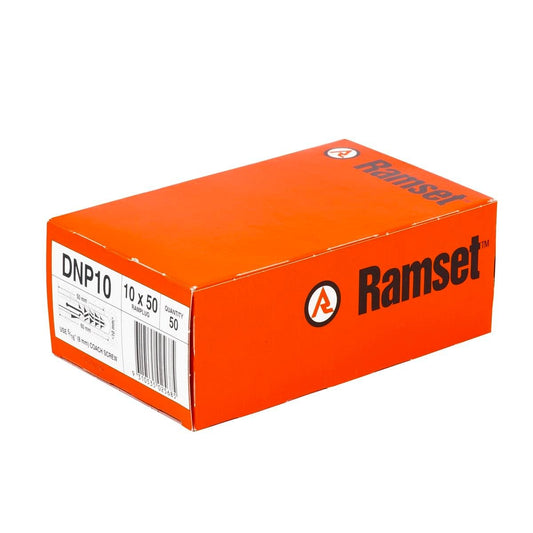 Ramset Ramplug 10 x 50mm Nylon Anchor 50 Pack Anti-Rotation - Auzzistore