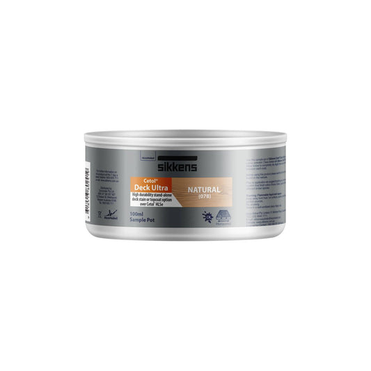 Sikkens Natural Cetol Deck Ultra - 100ml - 0.1L - Satin Finish - Weather Resistant - Auzzistore