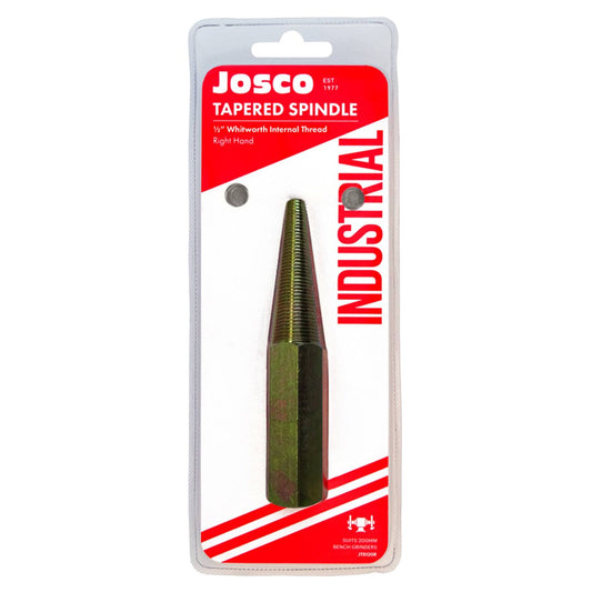 Josco 12mm Right Hand Tapered Spindle - 150mm Bench Grinder - M12 Thread – view 2 - Auzzistore