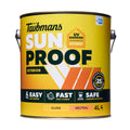 Taubmans 4L Neutral Gloss Sunproof Exterior Paint - Water-Based - UV Protection