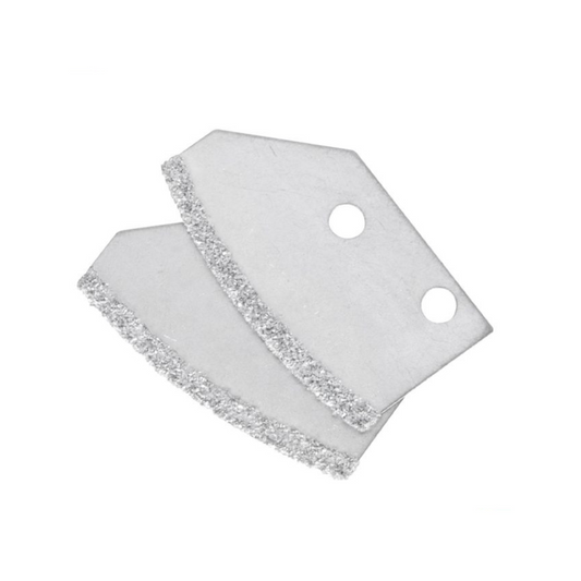QEP Carbide Grit Blade 2 Pack - 30mm x 50mm - Grout Removal Blades - Auzzistore