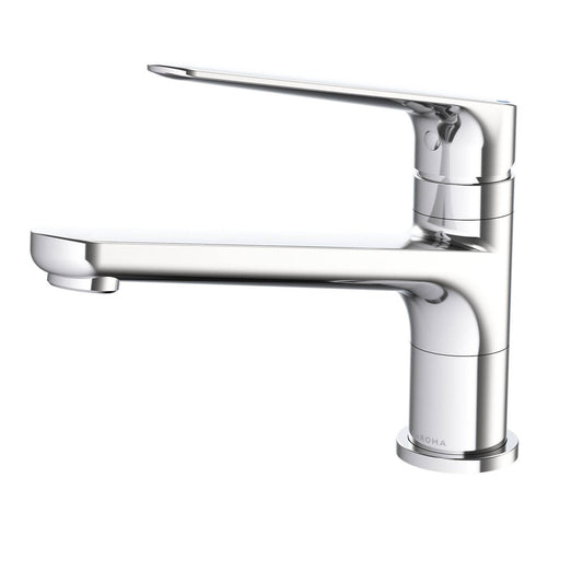 Homecare By Caroma Chrome Assistant Living Sink Mixer - Lead-Free Brass - 170° Outlet Rotation - AS1428.1 Compliant